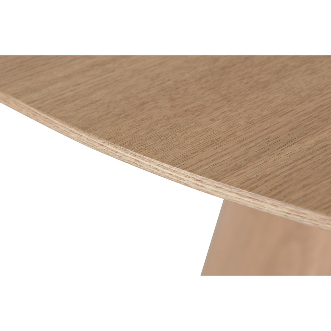 CONO TABLE VENEER ΟΑΚ NATURAL E1 PRC