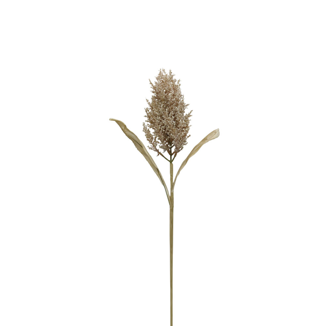 GUANIN ARTIFICIAL FLOWER BEIGE BROWN GREEN H78cm P