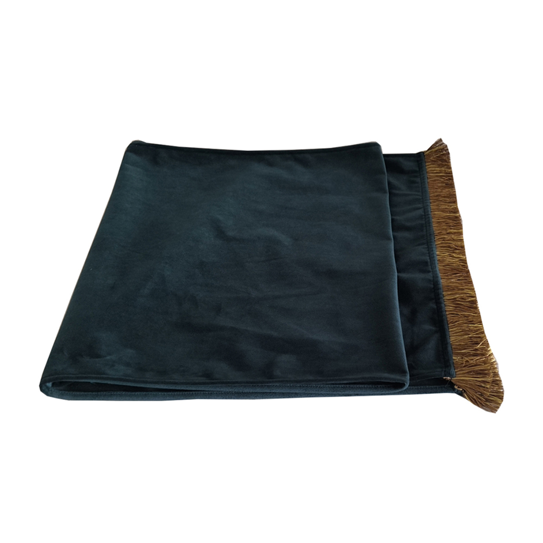 GLORY DECO RUNNER FABRIC CYPRESS GREEN GOLD 40x150