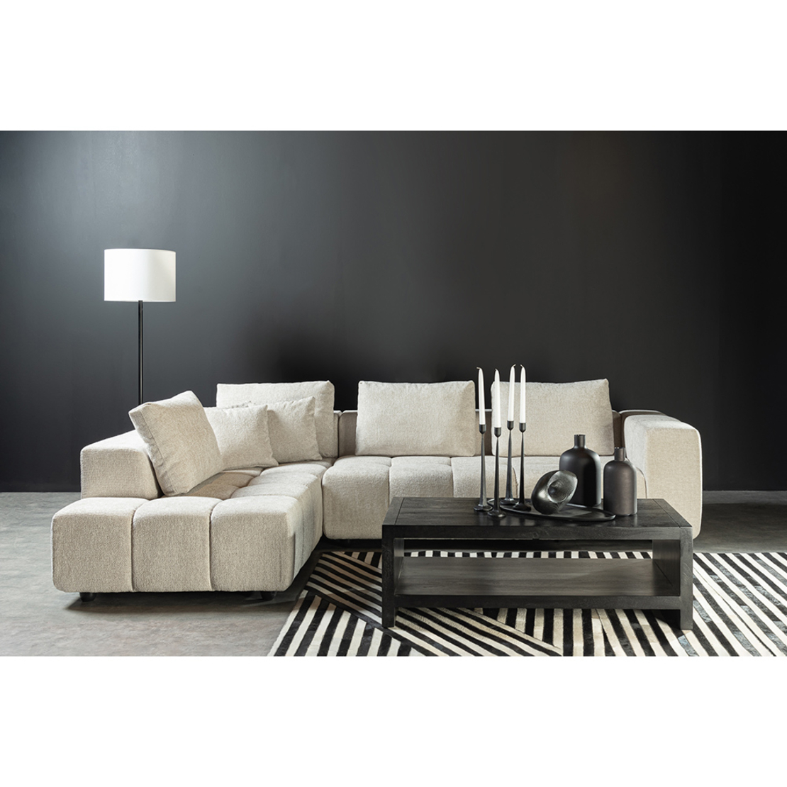 TOMOS SOFA CORNER LEFT EASY CLEAN FABRIC BEIGE E1 EU