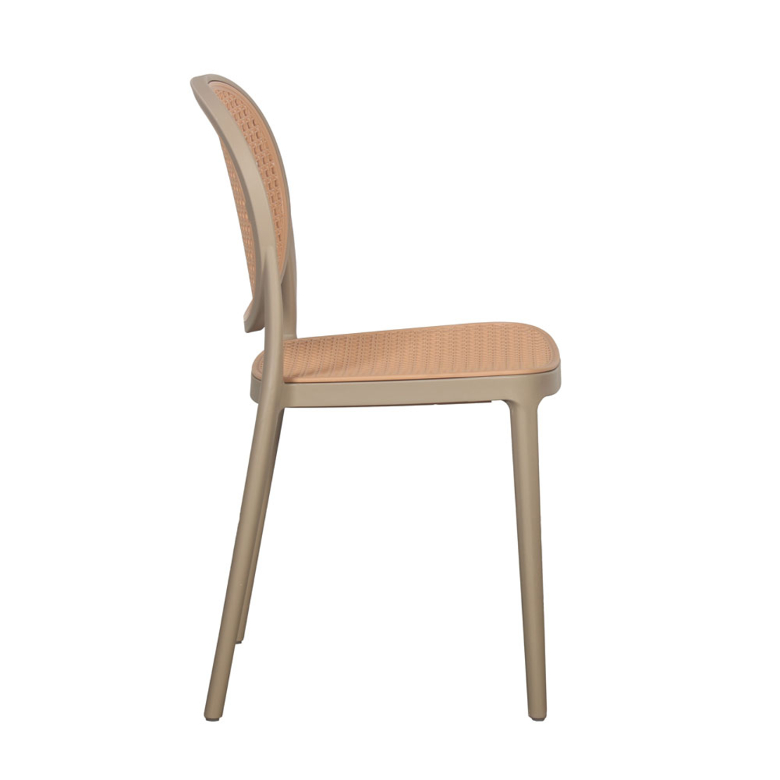 RATTI CHAIR PP LATTE NATURAL PRC