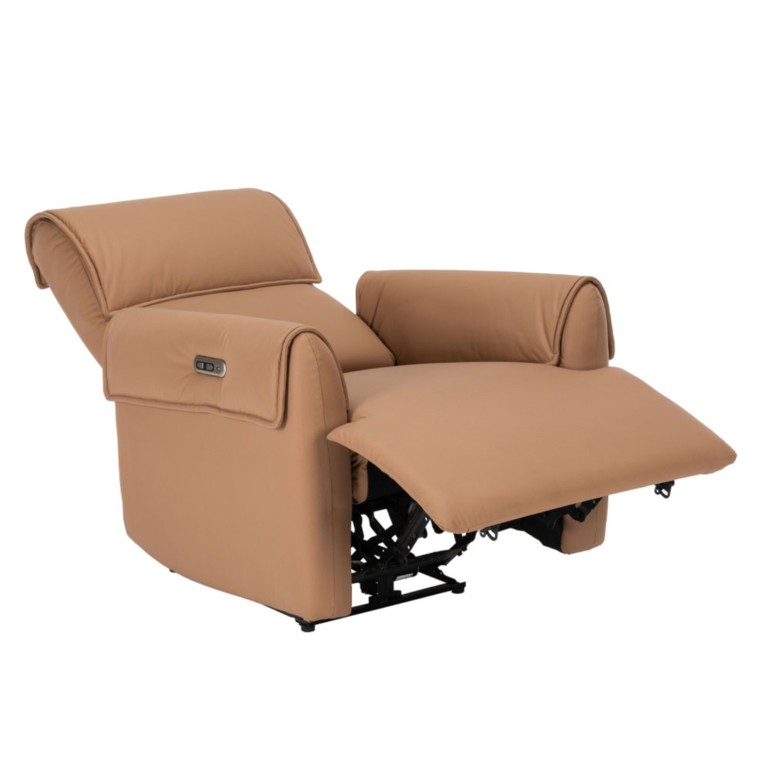 DAYDREAMER ARMCHAIR RECLINER WOOD CAMEL 88x95xH102cm PRC