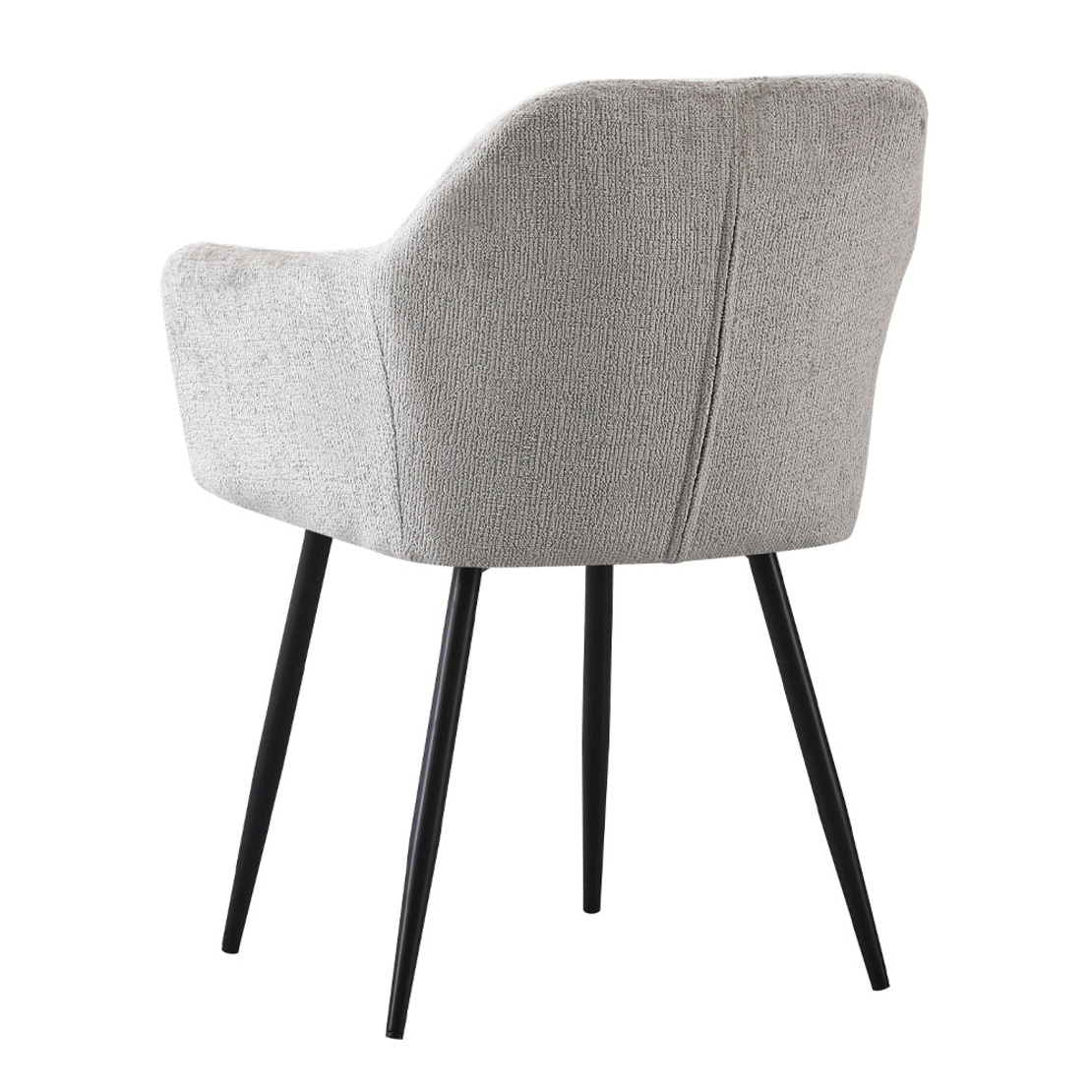 SAVVY CHAIR FABRIC PURO LIGHT METAL BLACK PRC