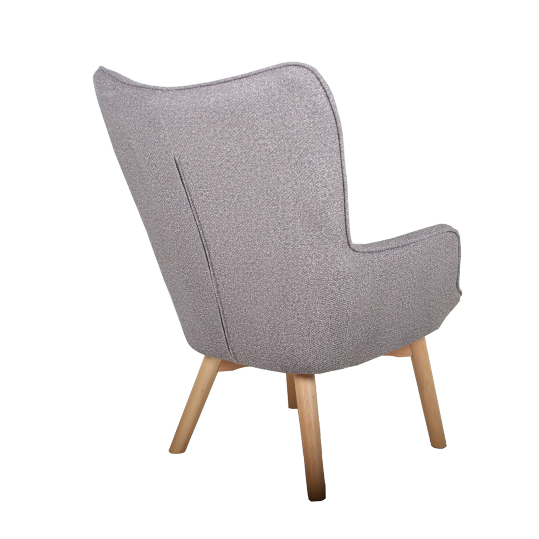 NAVONA ARMCHAIR FABRIC PURO WOOD NATURAL E1 PRC