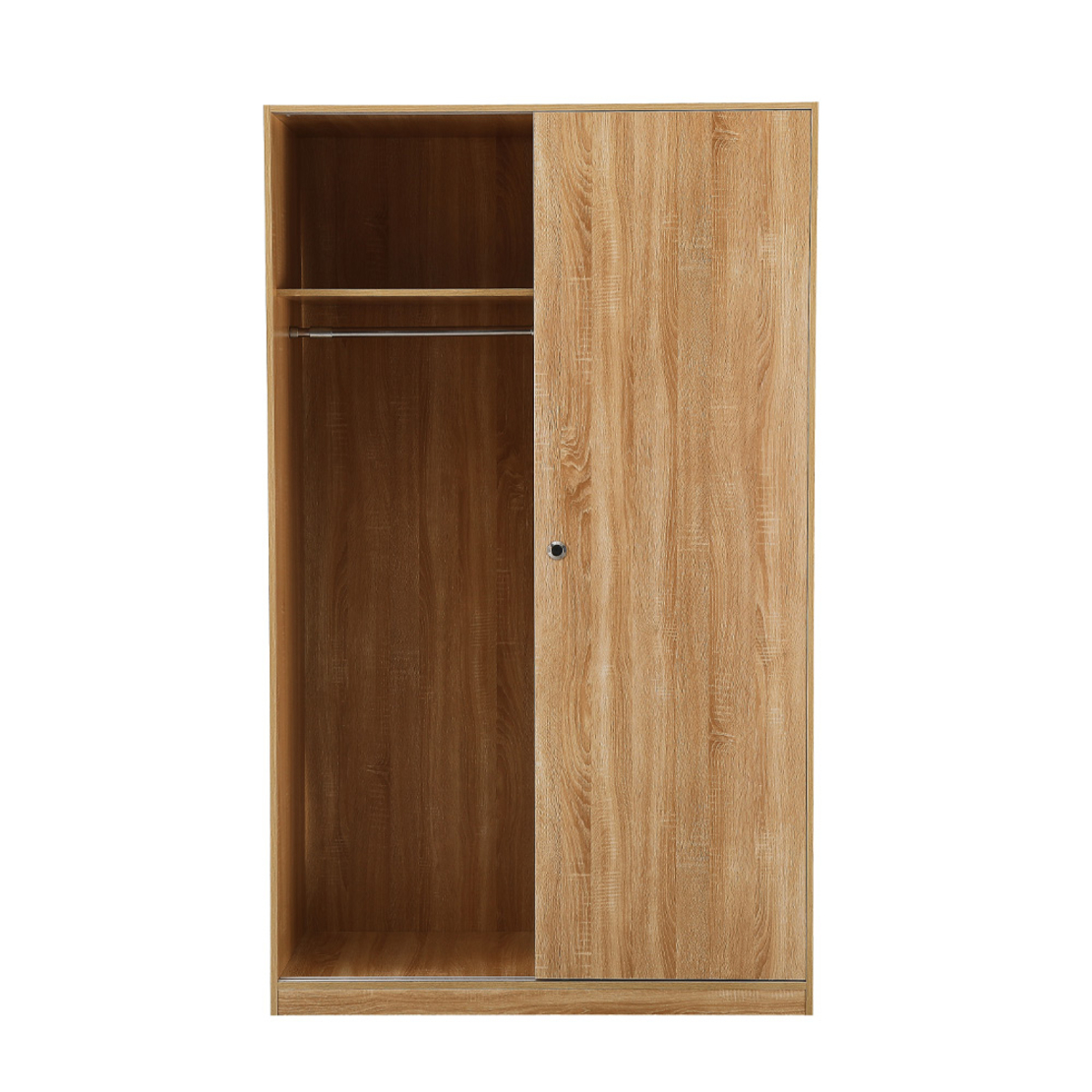 KEY WARDROBE 2DOORS CHIPBOARD WITH MELAMINE NATURA