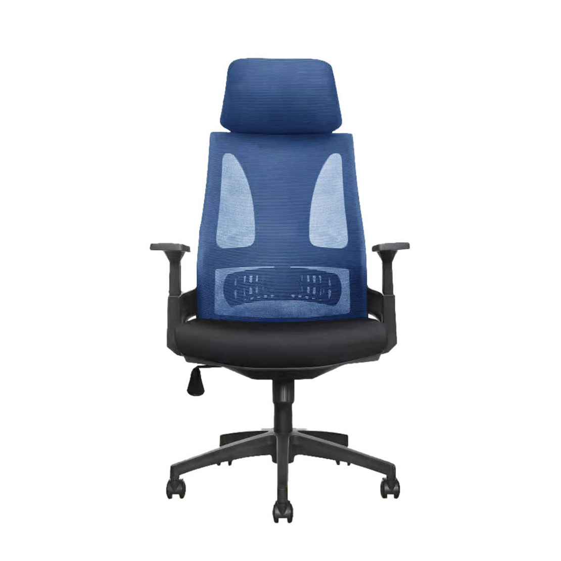 TIE CHAIR DESK FABRIC BLUE BLACK 66x64xH130cm E1 PRC