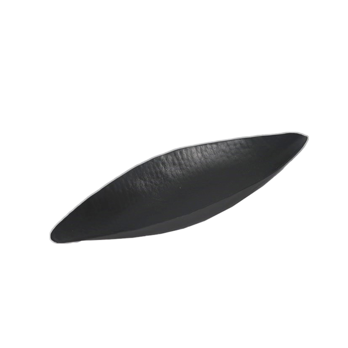BOAT BOWL ALUMINIUM BLACK 40x16xH3,5cm IN