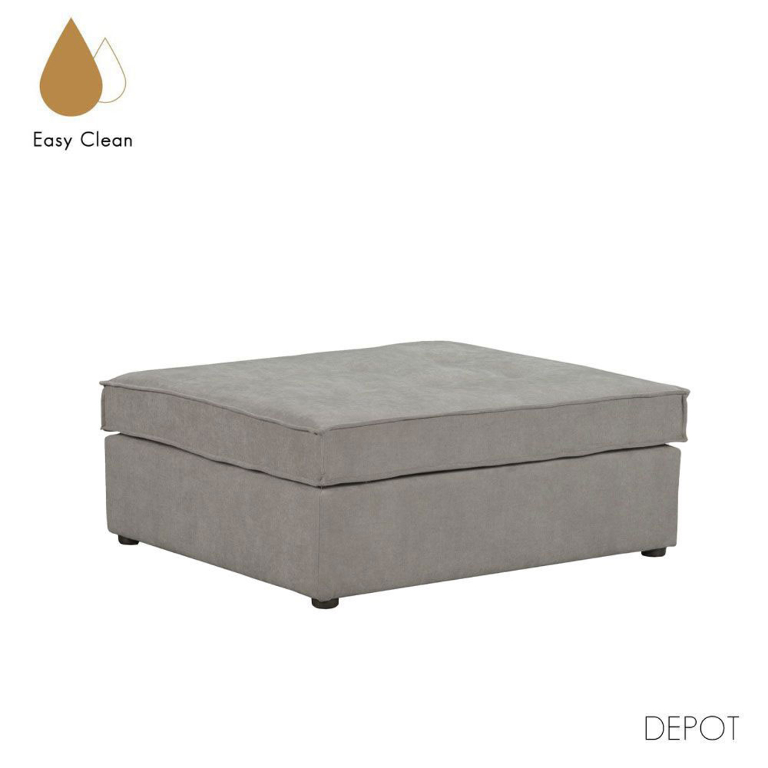 MEXICO STOOL EASY CLEAN FABRIC GREY E1 EU