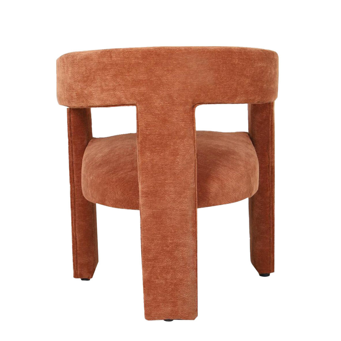 NYX ARMCHAIR FABRIC TERRACOTTA PRC