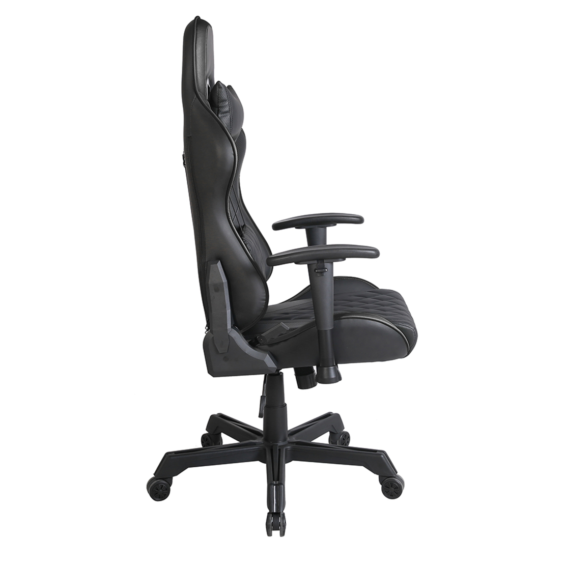 RANGER GAMING CHAIR DESK FABRIC BLACK NYLON METAL 52x74xH138cm PRC