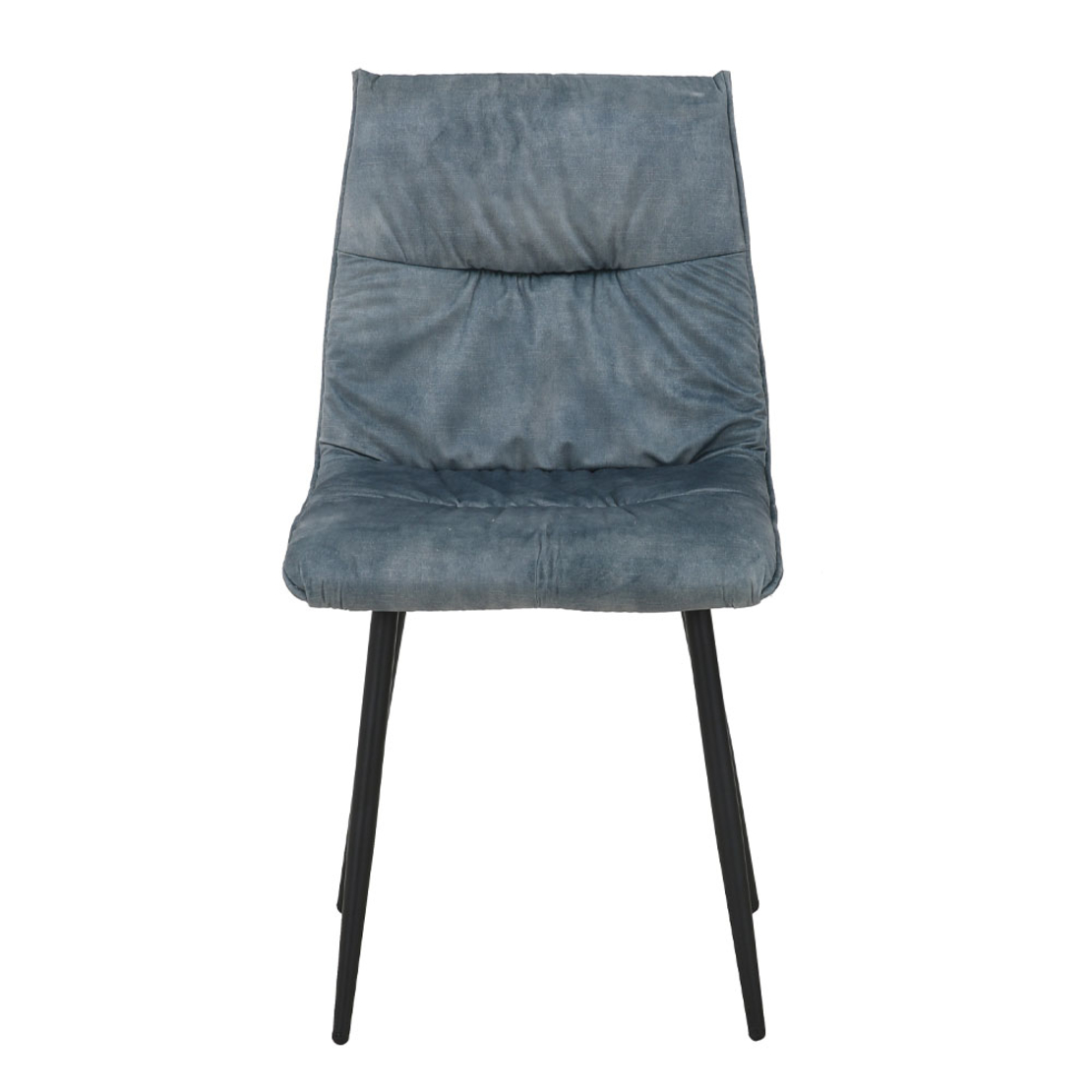 LINEA CHAIR FABRIC WATER GREEN METAL BLACK E1 PRC