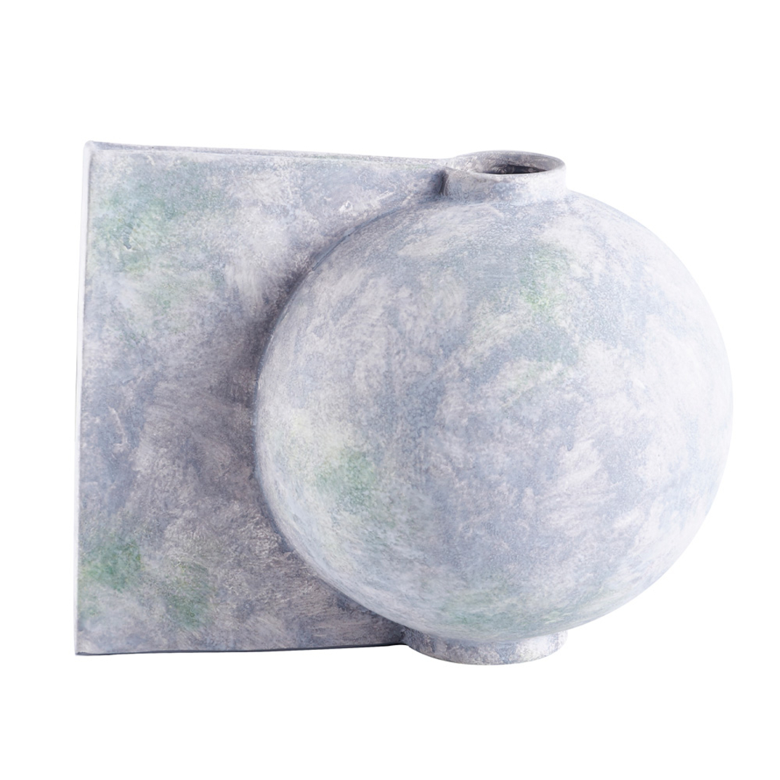 ALKISTIS VASE CERAMIC GREY 30x23xH25cm PRC