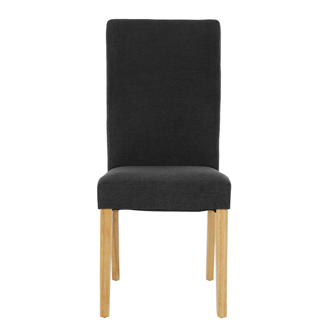 BRIDGE CHAIR FABRIC GREY DARK WOOD PINE NATURAL PR