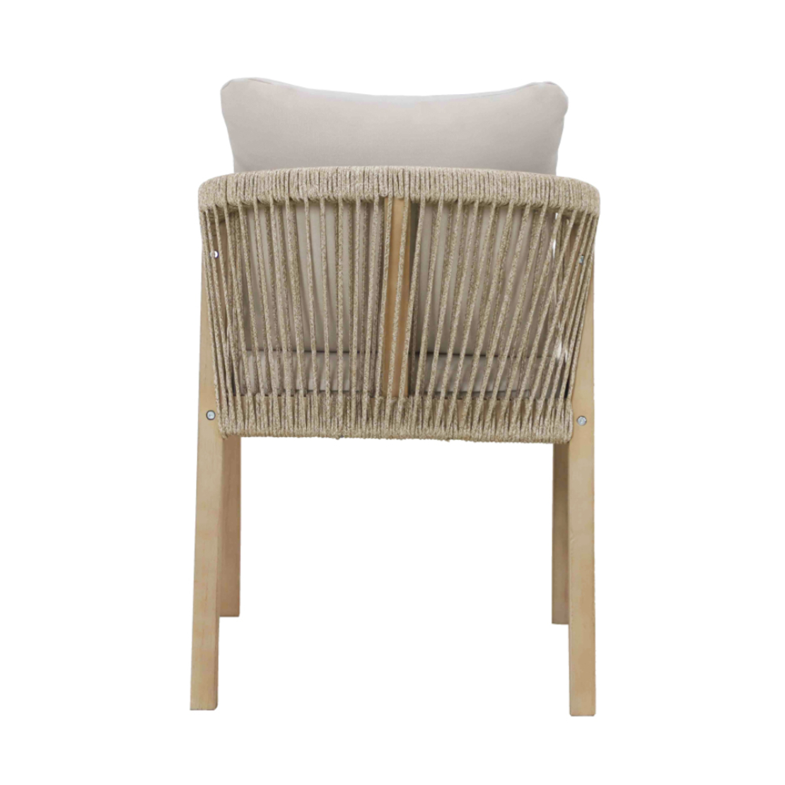 TERRAZZO CHAIR WOOD ACACIA BEIGE 66x55xH75cm VN