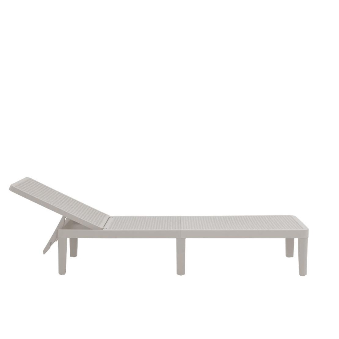 SEAGULL SUNBED PP GREY LIGHT 191x55x29 PRC