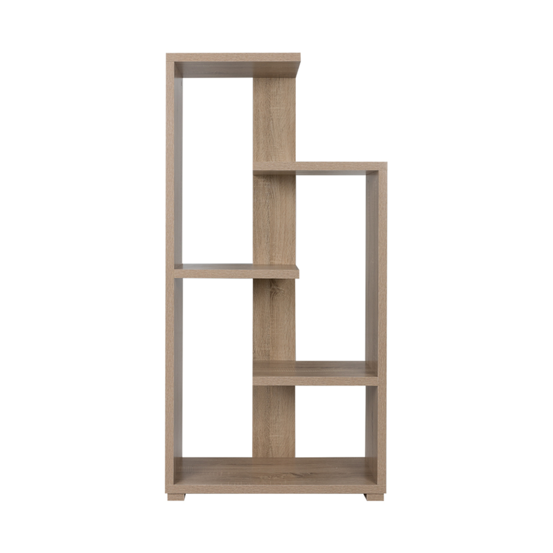 MEZZO BOOKCASE HONEYCOMB SONOMA CHIPBOARD WITH MELAMINE 79x29xH160cm E1 PRC