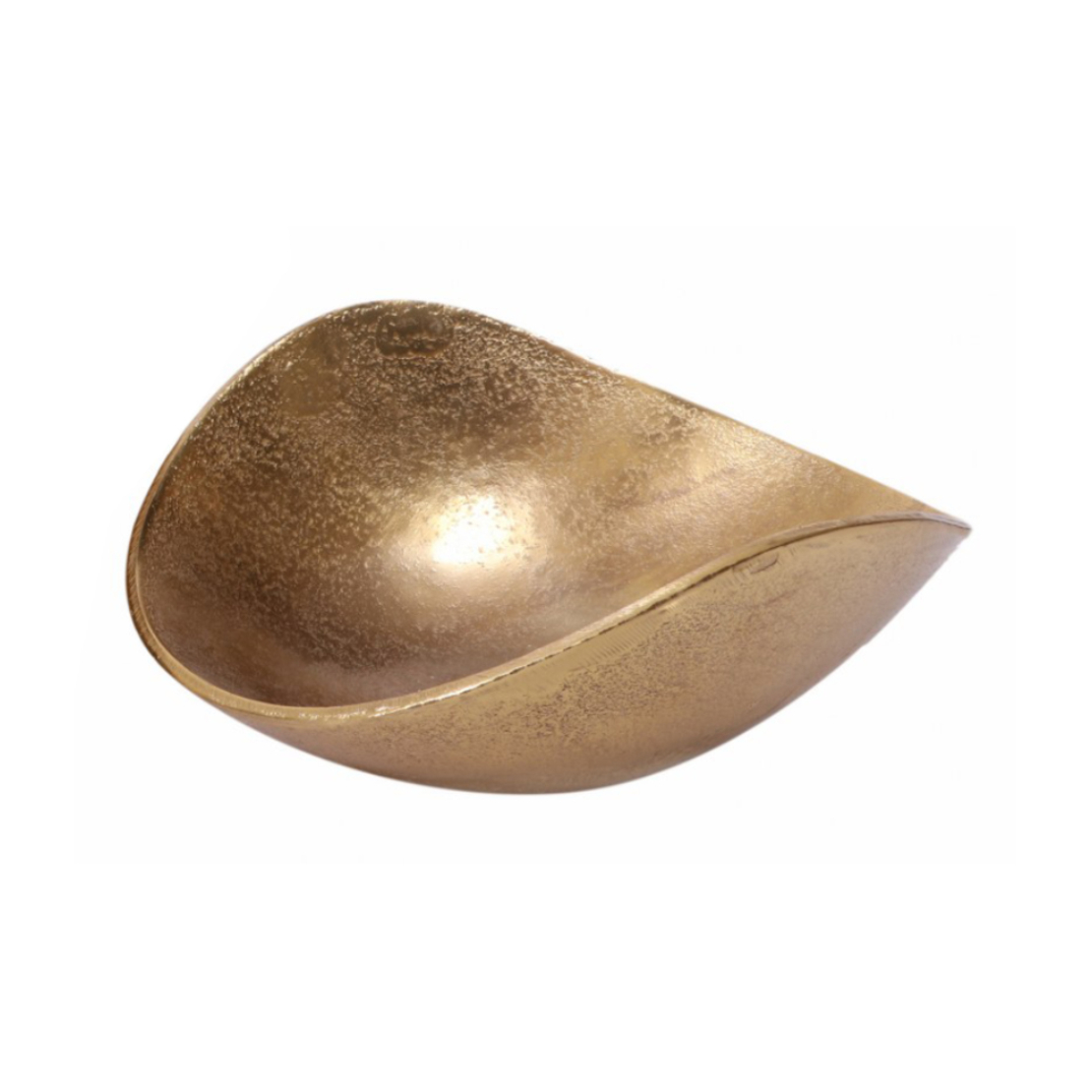 AGATHA BOWL ALUMINIUM GOLD 29x22xH12cm IN