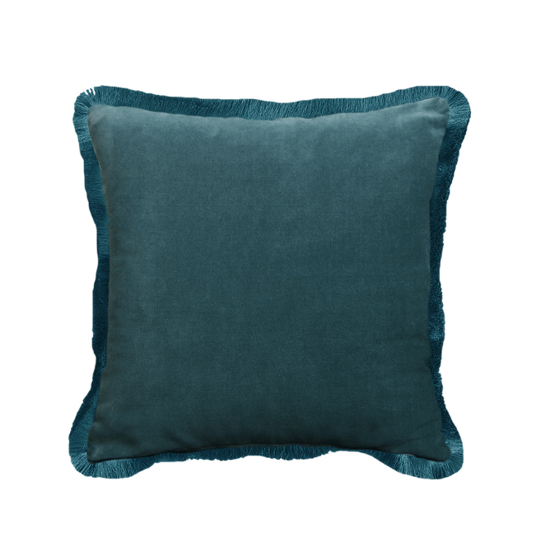 MOANNE DECOR CUSHION VELVET PETROL 45x45cm PRC