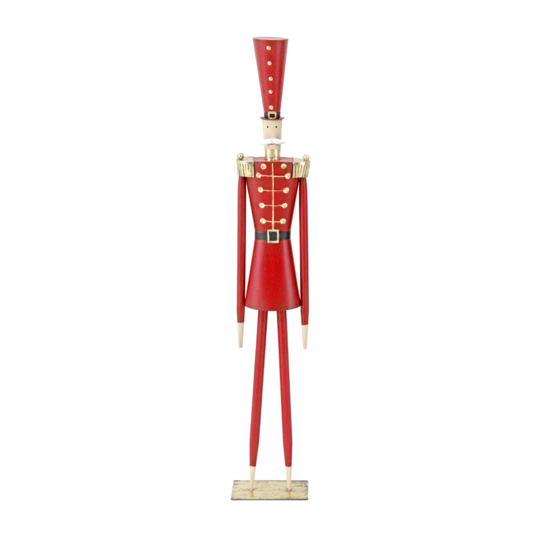 XMAS JOJO B FIGURE METAL RED 15x9xH90cm PRC