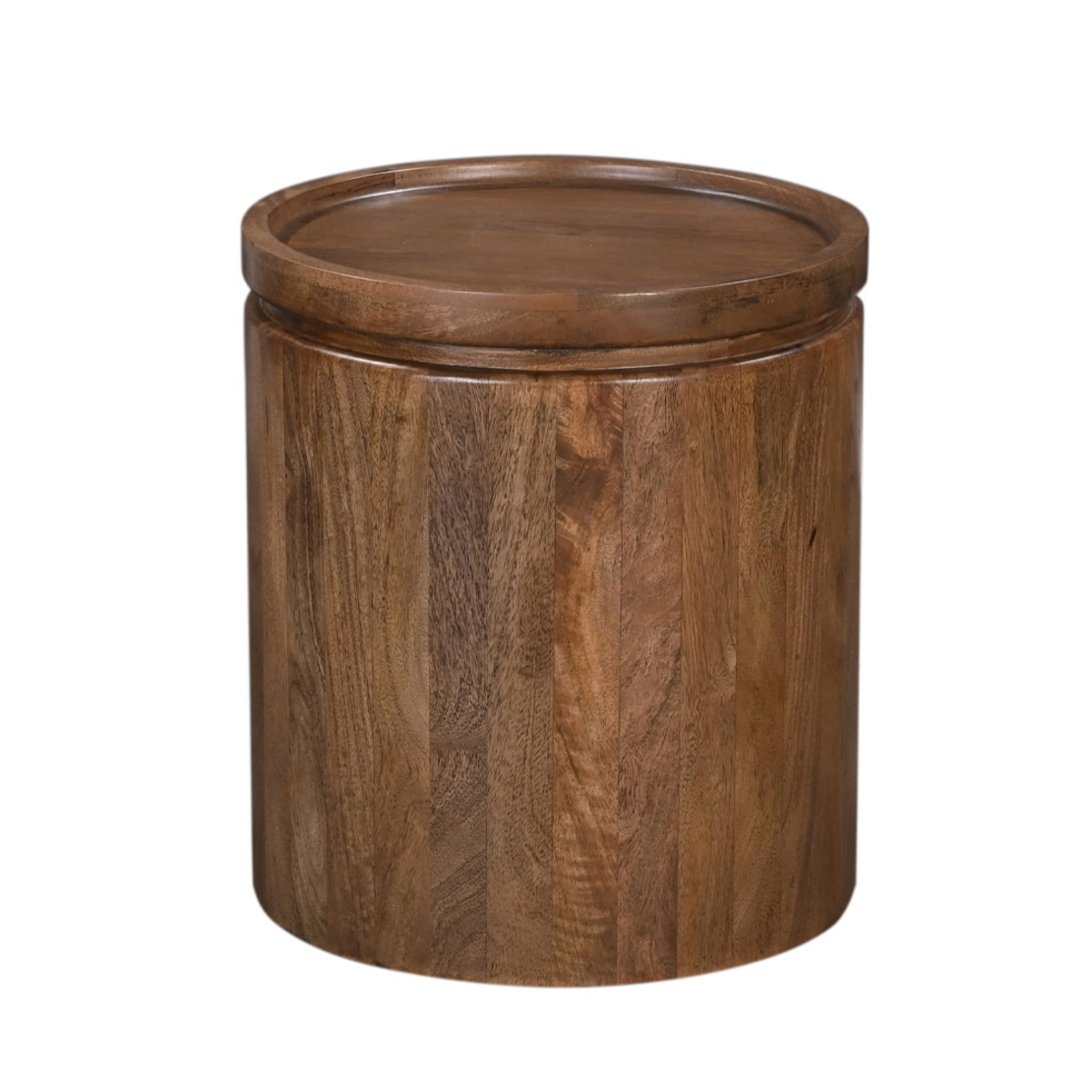 ARAB SIDE TABLE WOOD MANGO WALNUT 45x45xH50cm IN