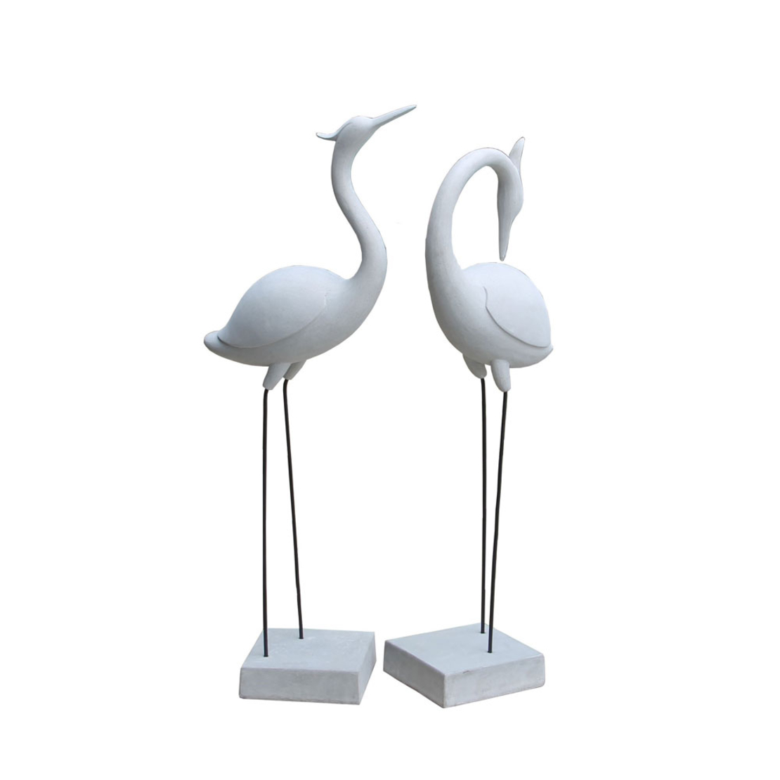 FLAMINGO COUPLE DECO FLAMINGO SET 2PCS ARTIFICIAL