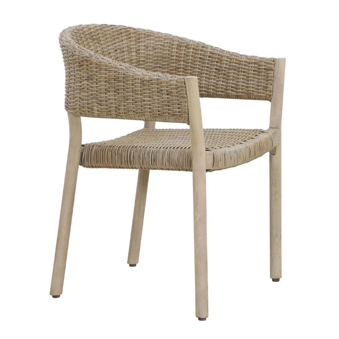 SUMATRA CHAIR WOOD EUCALYPTUS NATURAL 64x57xH78cm