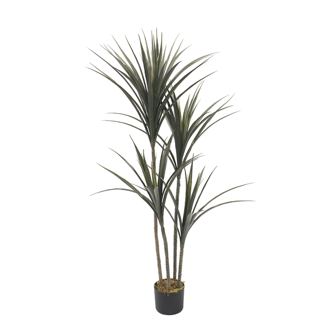 YUCCA ARTIFICIAL PLANT IN POT PE GREEN H130cm PRC