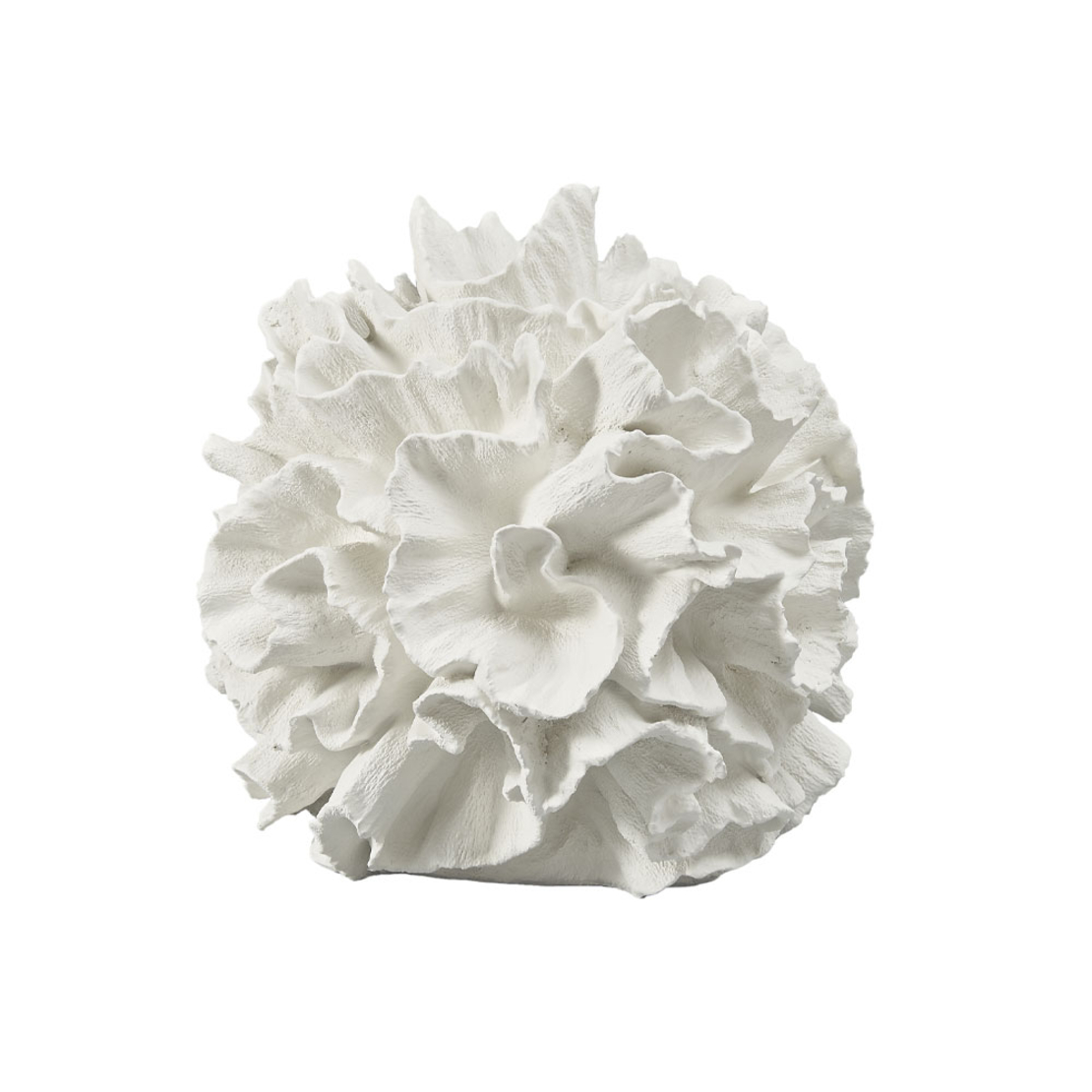 CORALLI DECO CORAL RESIN WHITE 24x25,4xH24cm PRC