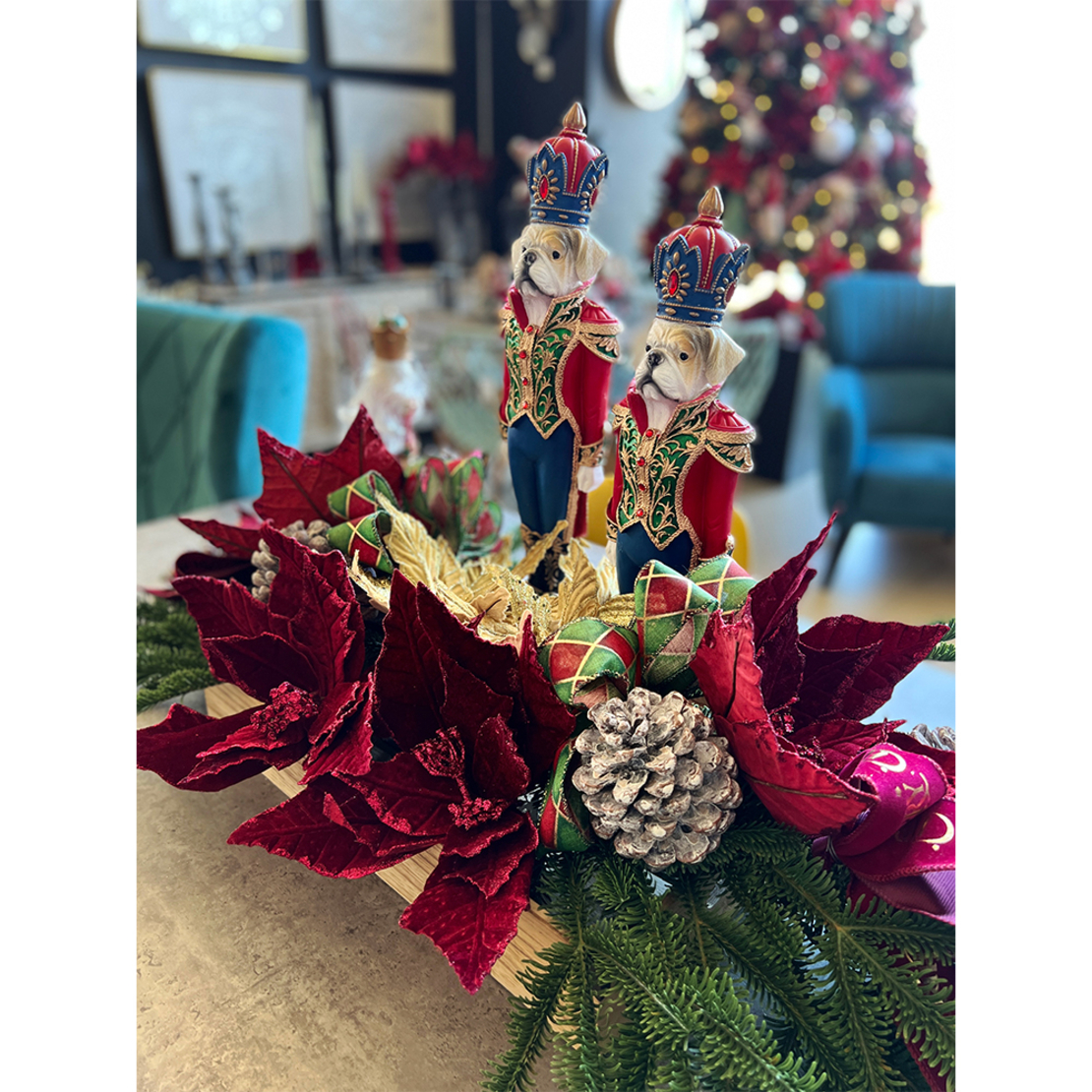 XMAS KARIUS LEAD SOLDIER POLYRESIN MULTICOLOR 13x1
