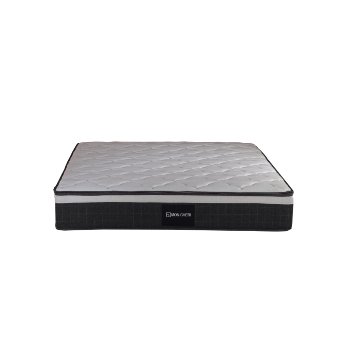 MON CHERI MATTRESS 160x200cm FABRIC WHITE FOAM ANTHRACITE TR