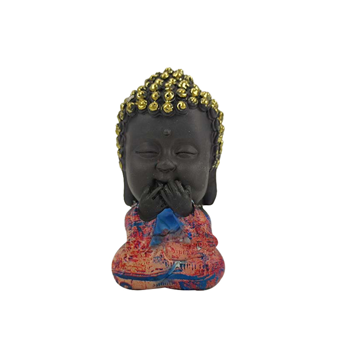 ITHAKA 3 DECO BUDDHA POLYRESIN MULTICOLOR 6,3x6xH9