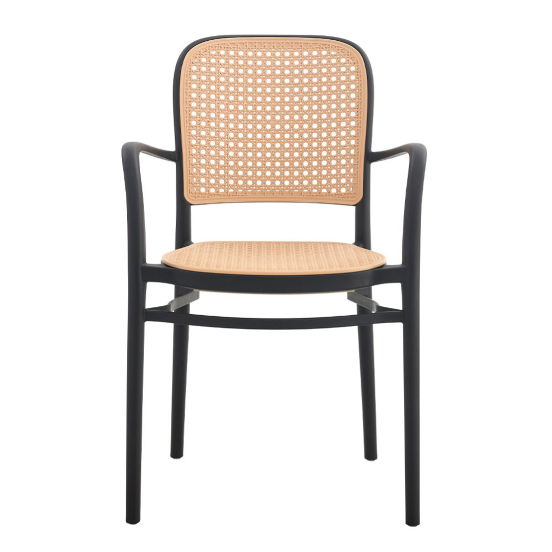VIENNA CHAIR PP BLACK NATURAL PRC