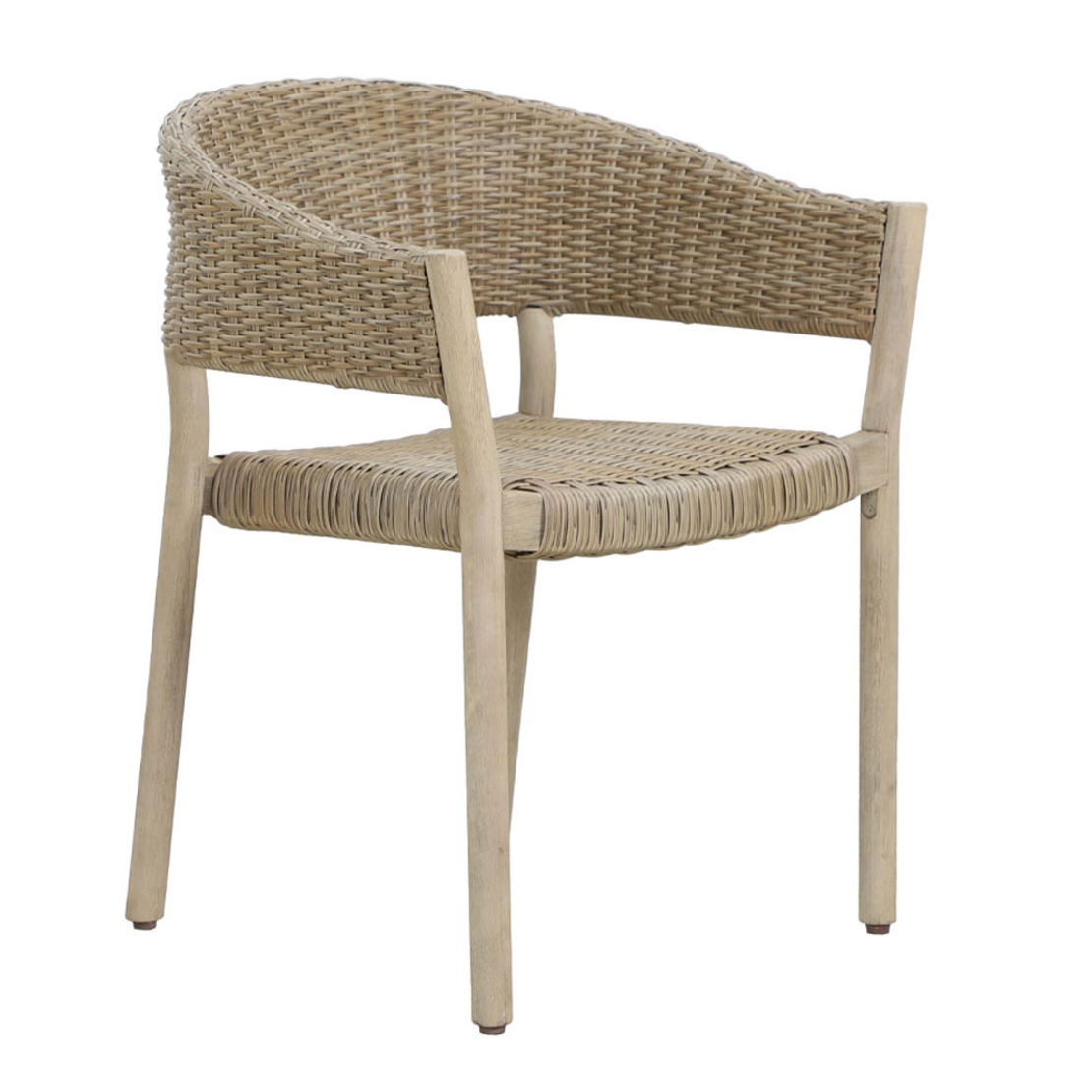 SUMATRA CHAIR WOOD EUCALYPTUS NATURAL 64x57xH78cm