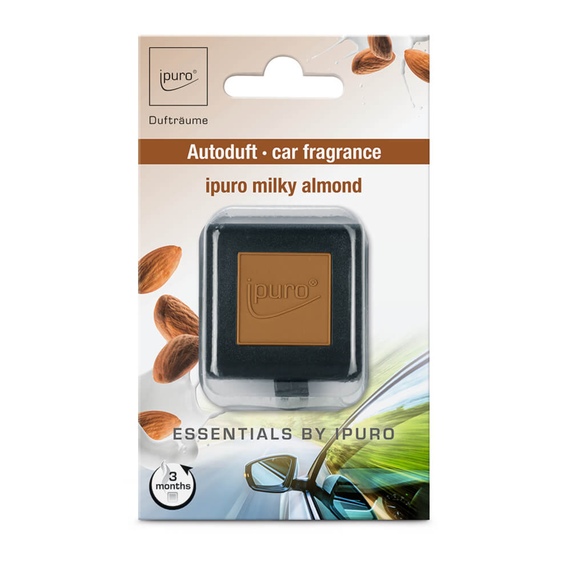IPURO MILKY ALMOND 3gr FRAGRANCE CAR LINE EU