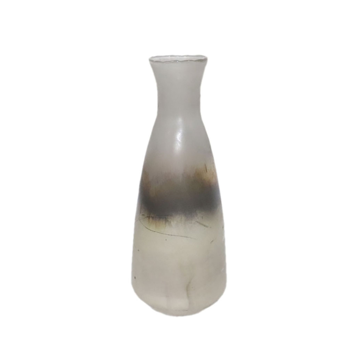 JEG VASE GLASS GOLD BRONZE SILVER D17xH44cm IN