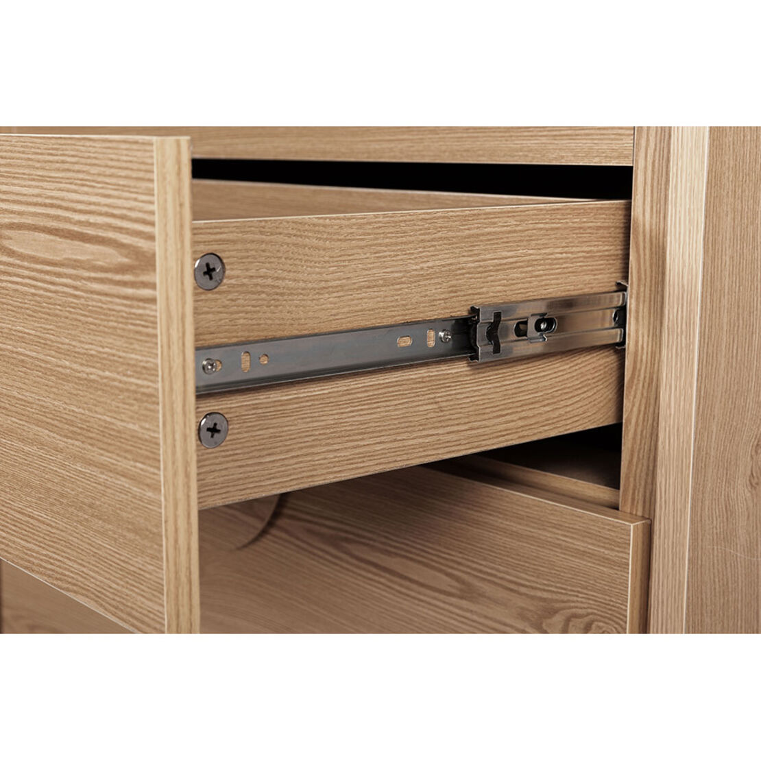 AXIS COMMODE 4DRAWERS CHIPBOARD NATURAL E1 PRC