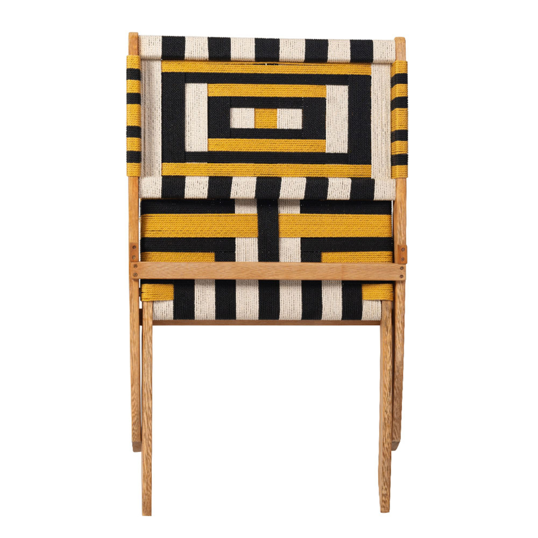 VERANO CHAIR FOLDING ROPE MULTICOLOR NATURAL 78x60xH72,5cm VN