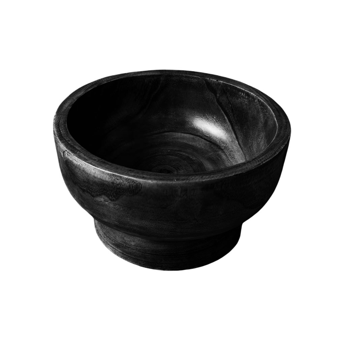 NUBIA BOWL WOOD BLACK 30x30xH19cm PRC