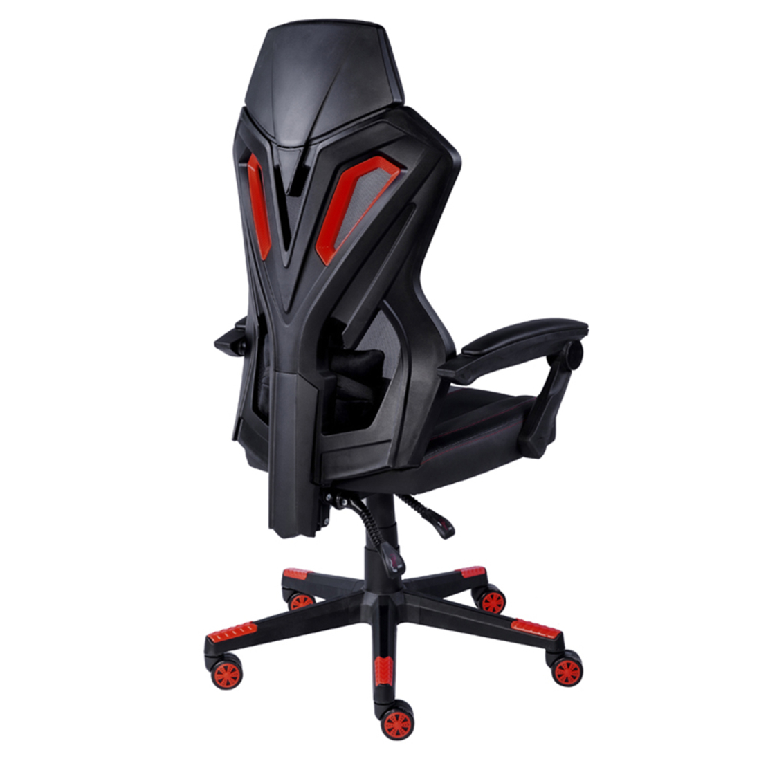 OUTRIDER GAMING CHAIR DESK FABRIC BLACK NYLON RED PP 50x74xH128cm PRC