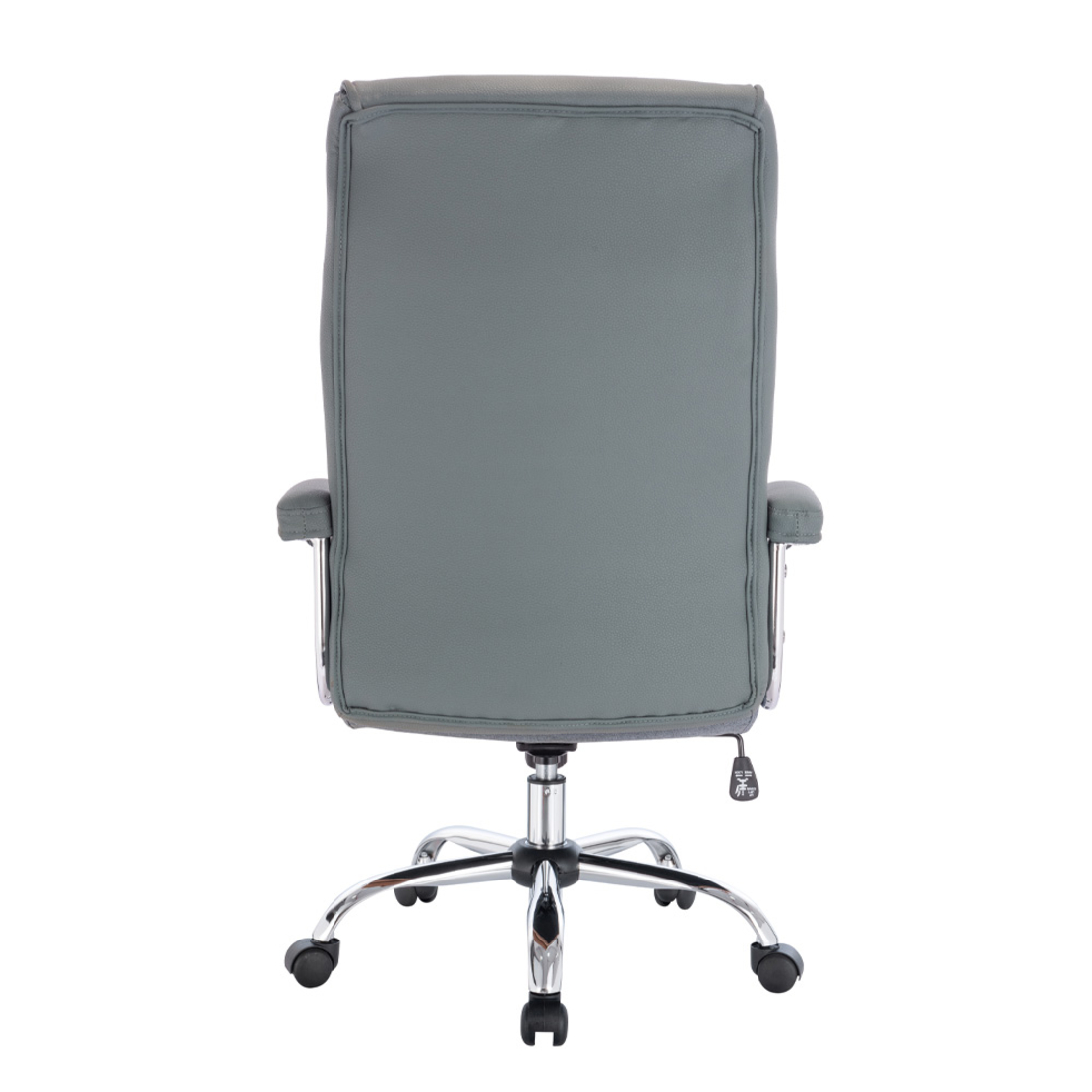 COMFY CHAIR DESK FABRIC BLUE METAL CHROME 66,5x67,