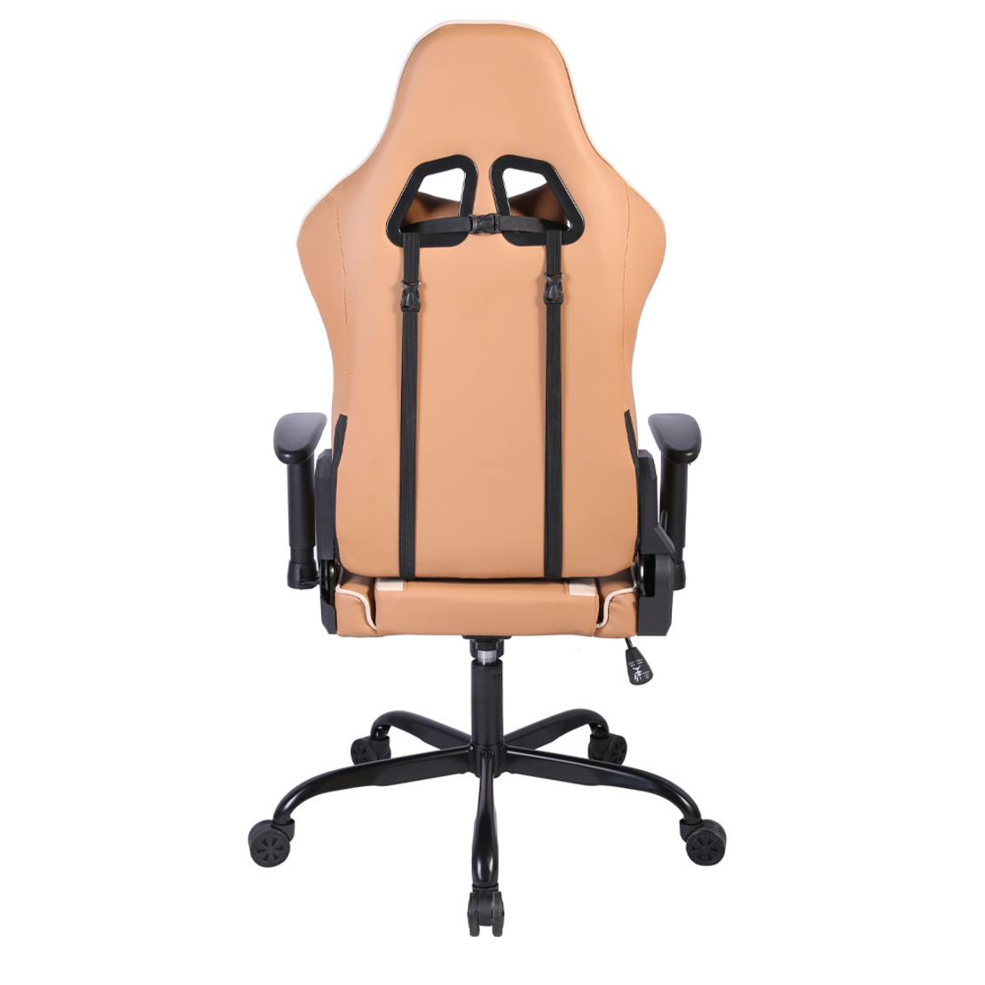 EXPLOR GAMING CHAIR DESK FABRIC MOCCA METAL GREZ METAL 50x71xΗ135cm PRC