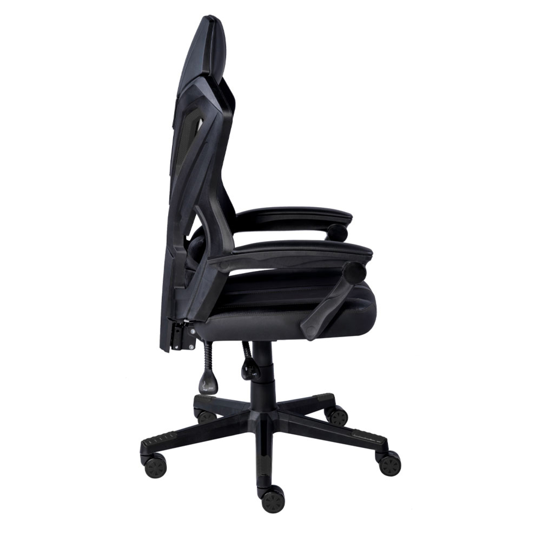 OUTRIDER GAMING CHAIR DESK FABRIC BLACK NYLON PP 50x74xH128cm PRC