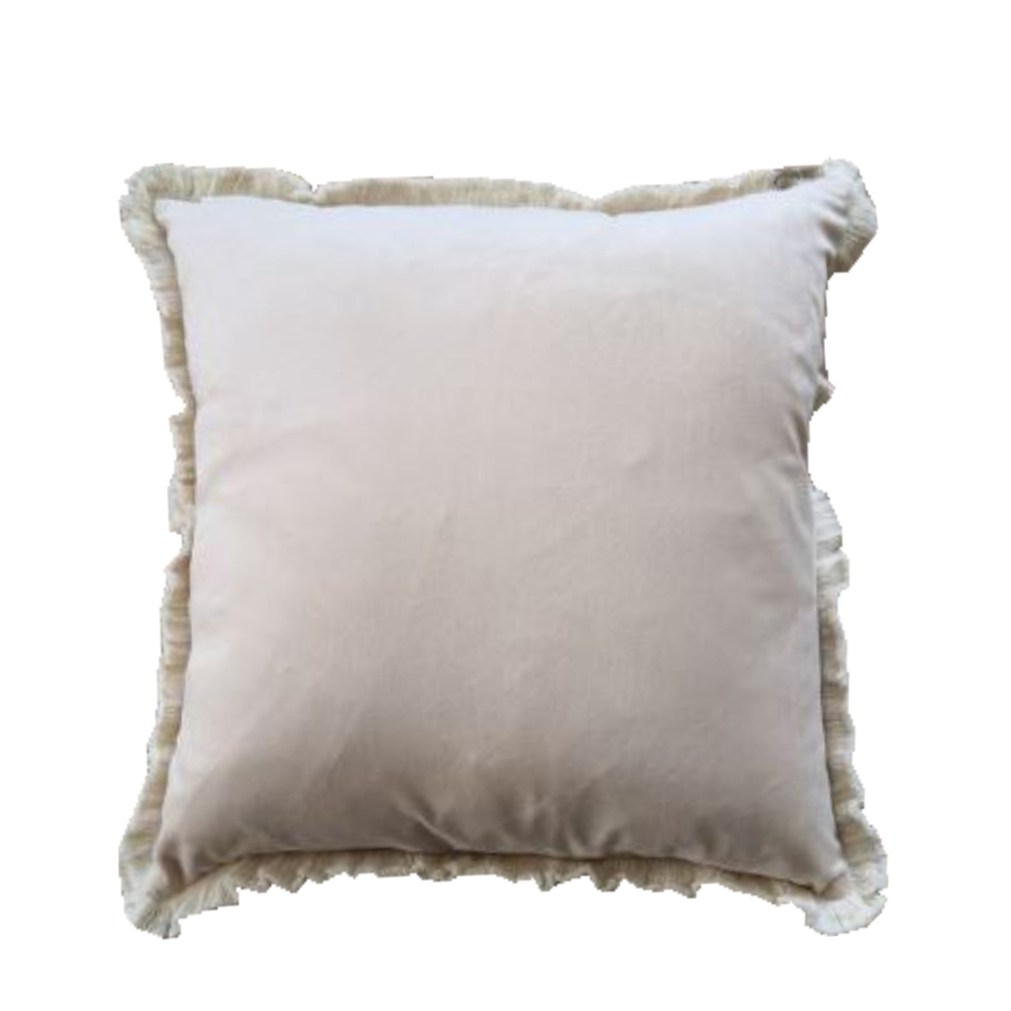 FEATHERS DECOR CUSHION VELVET MULTICOLOR 45x45cm P