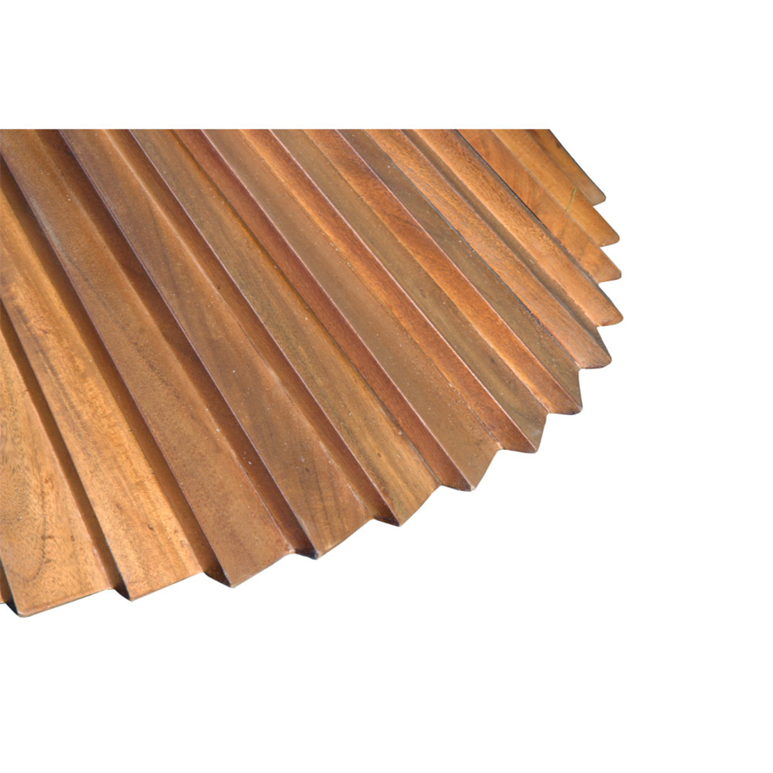 TWIST TABLE WOOD ACACIA WALNUT IN