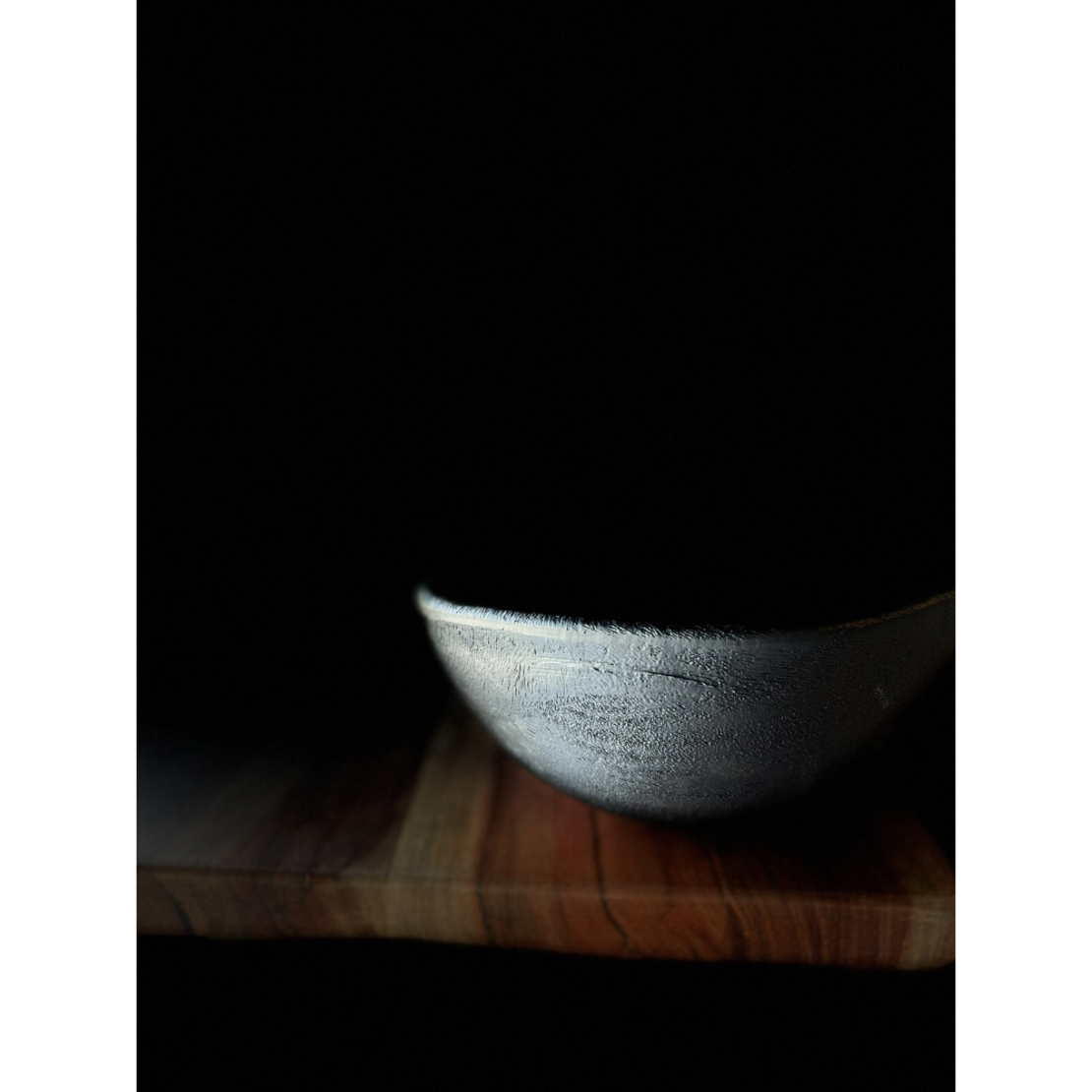 BULAT BOWL POLYRESIN BLACK 34x25,5xH14cm PRC