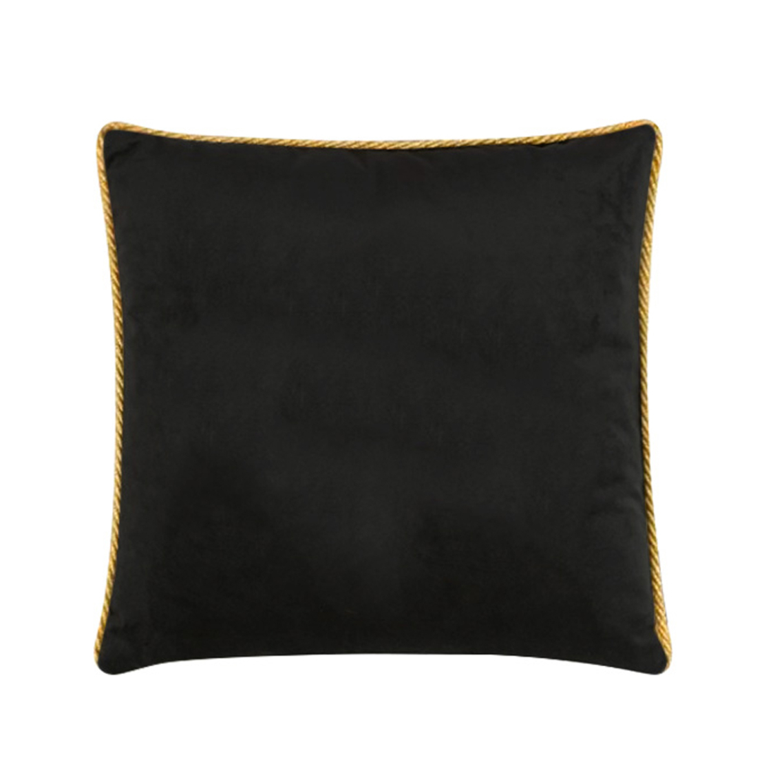 CREYR DECOR CUSHION VELVET MULTICOLOR BLACK 45x45c