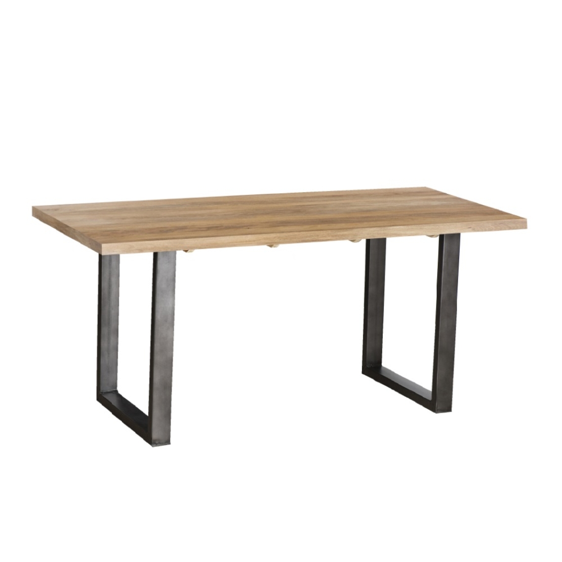 CRAFT 160 TABLE WOOD MANGO NATURAL METAL BLACK IN
