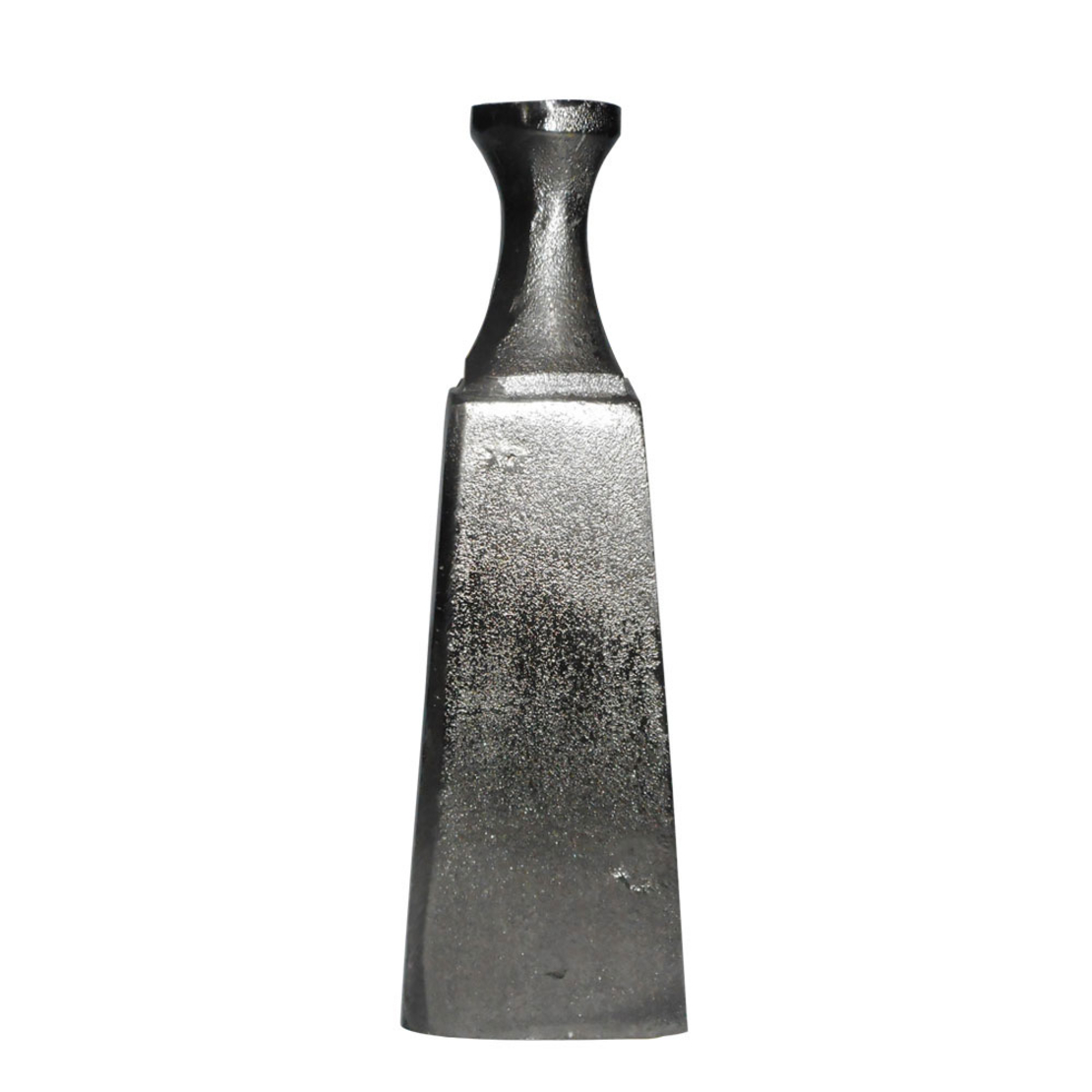 GLORY VASE ALUMINIUM BLACK D10xH30cm IN