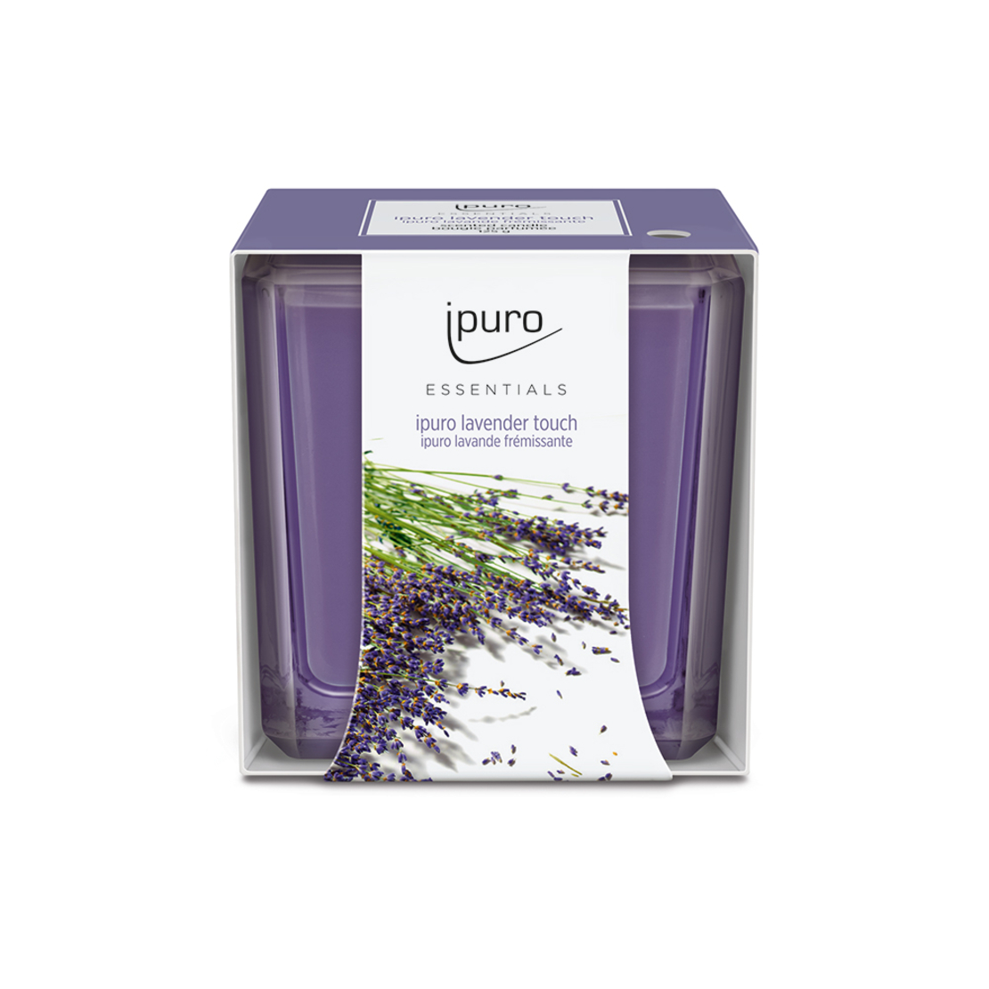 IPURO ESSENTIALS LAVENDER TOUCH CANDLE 125gr