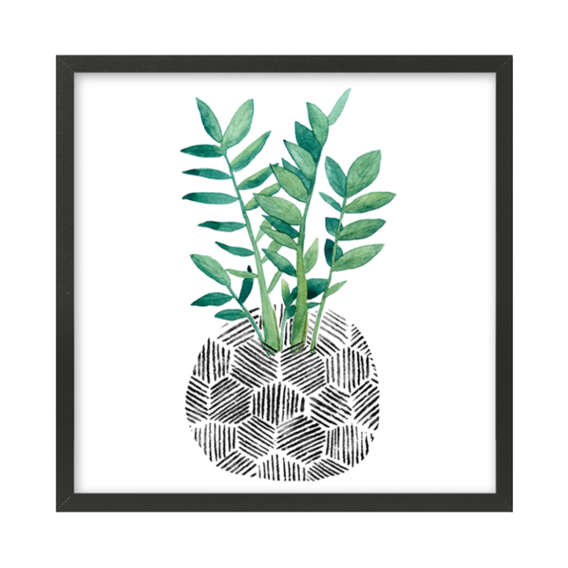 BILIA PAINTING SET 2PCS MDF MULTICOLOR PAPER FRAME